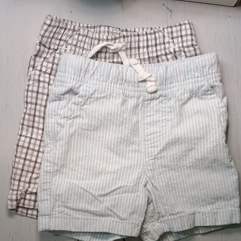 4/$15 (2) Pair Jumping Beans Shorts, 18M